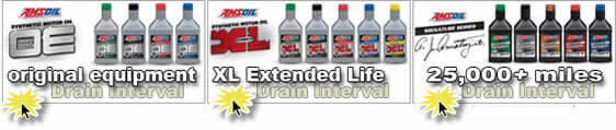 AMSOIL OE, XL, and Signature Series Oils