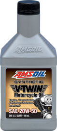AMSOIL 20W-50 Motorcycle Oil