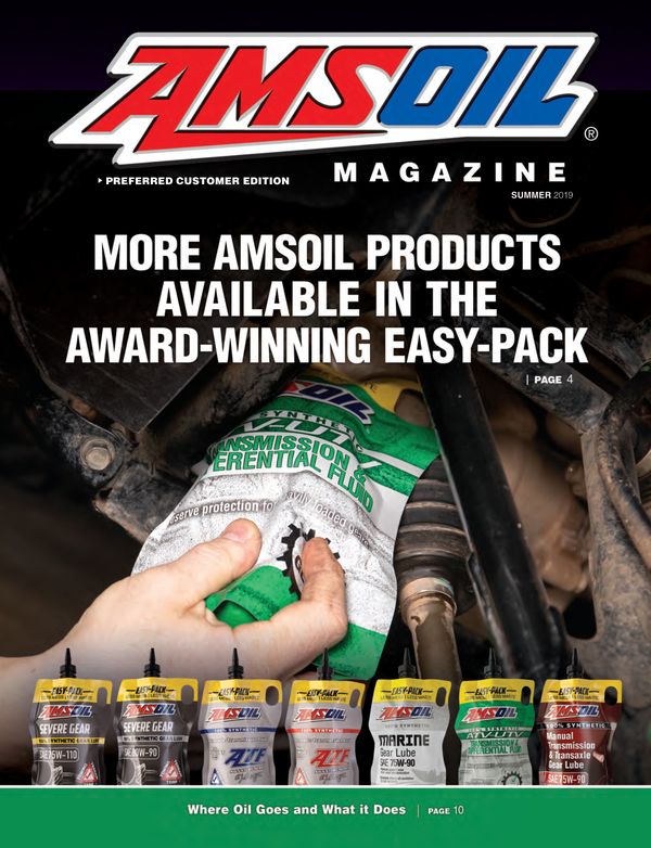 AMSOIL Preferred Customer Magazine Spring 2019 cover