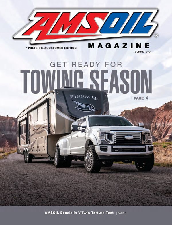 AMSOIL Preferred Customer Magazine Spring 2021 cover