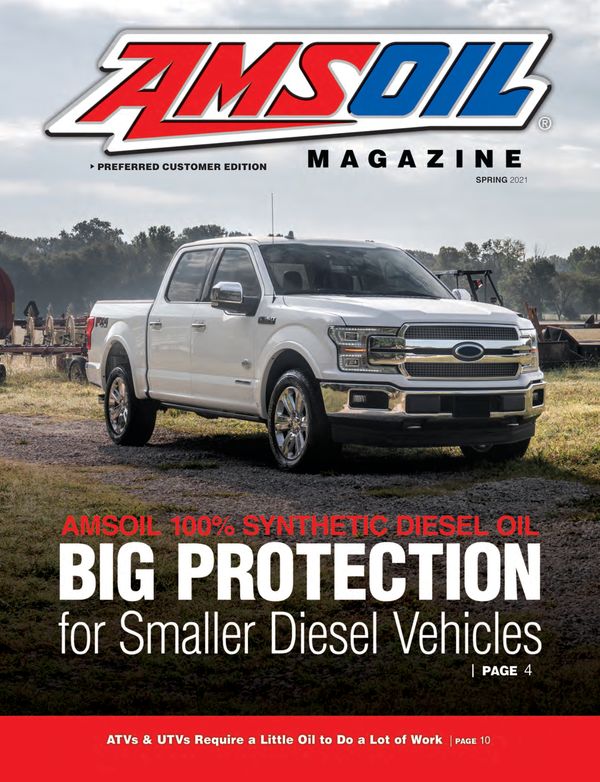 AMSOIL Preferred Customer Magazine Winter 2021 cover