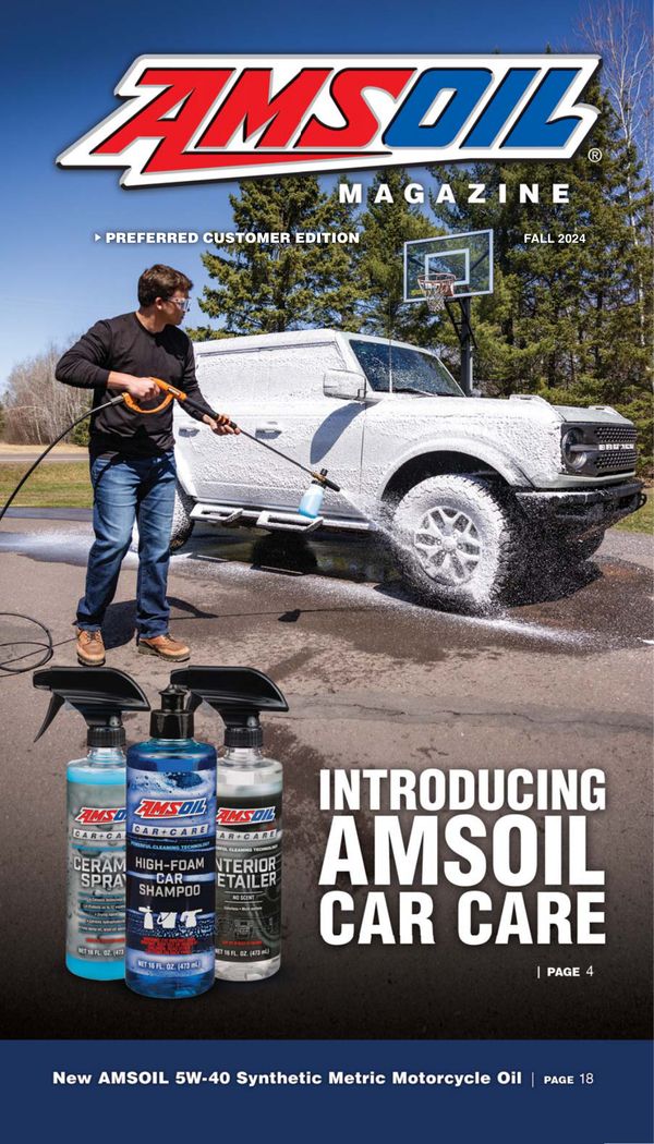 AMSOIL Preferred Customer Magazine Fall 2024 cover