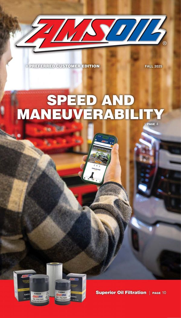 AMSOIL Preferred Customer Magazine Fall 2025 cover