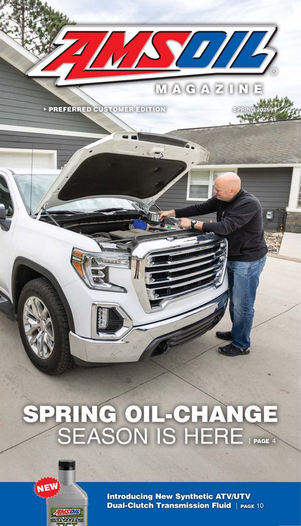 AMSOIL Preferred Customer Magazine Spring 2025 cover