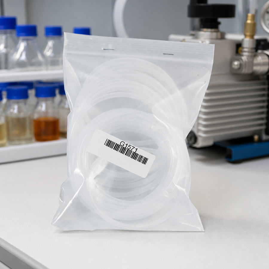 Sample Tubing-25 Ft. staged in an automotive workshop