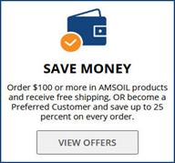 Save Money on AMSOIL Products